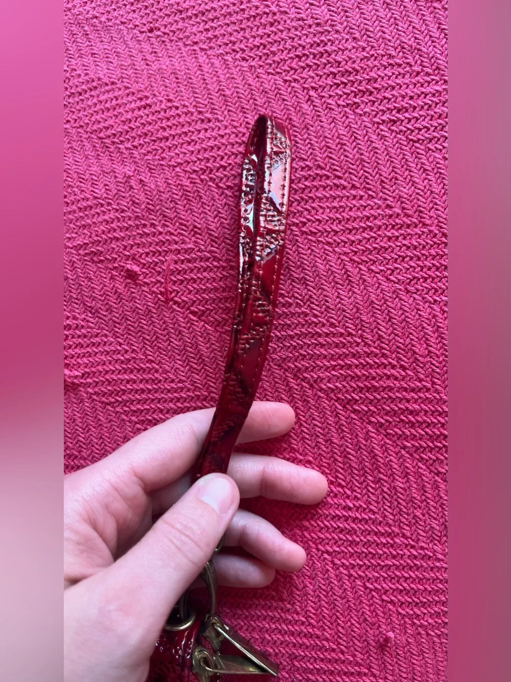Red Clutch Purse (used)